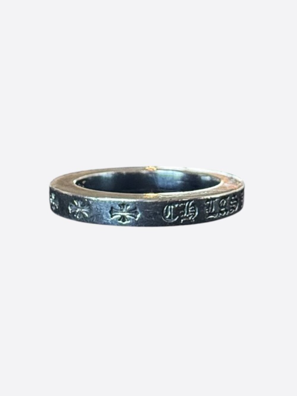 Chrome Hearts Silver Las Vegas Spacer Ring